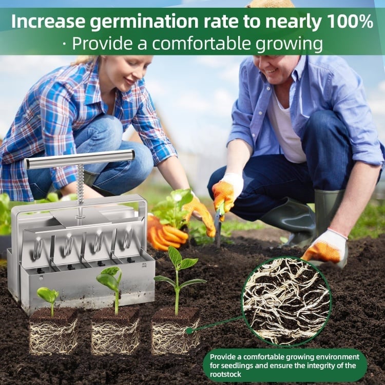 Manual Soil Block Maker 🔥