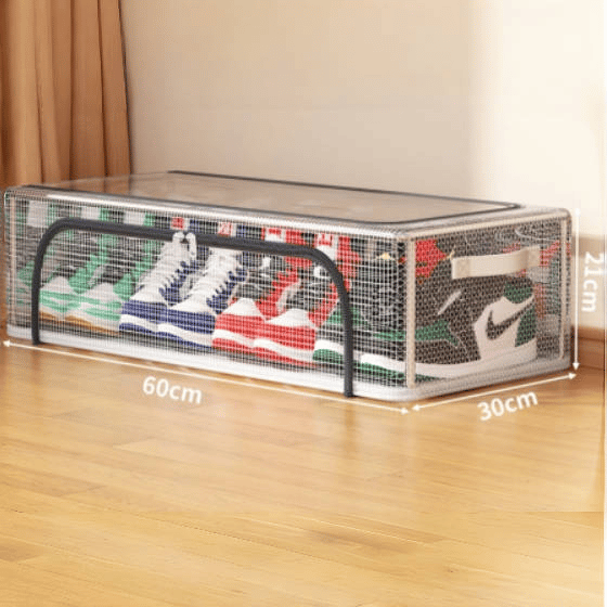 PVC Shoe Storage Box - Waterproof & Foldable