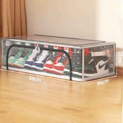 PVC Shoe Storage Box - Waterproof & Foldable