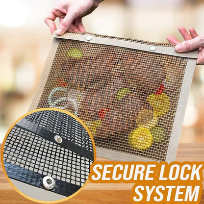 🔥Reusable Non-Stick Mesh Grill Bags🔥