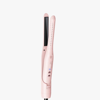 Cool Curl Pencil Airflow Styler, 2 in 1 Flat Iron and Curling Iron