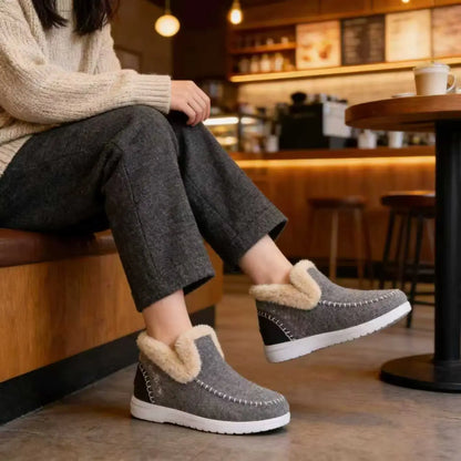 🔥End of Winter Clearance🔥 - Kickly Orthopedic Fleece Slip-On Boots