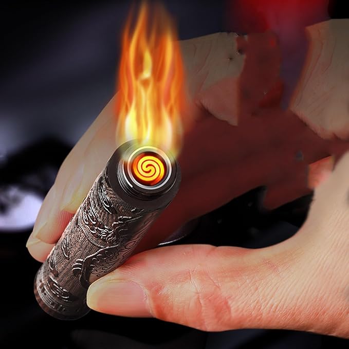 USB Charging Windproof Electronic Lighter