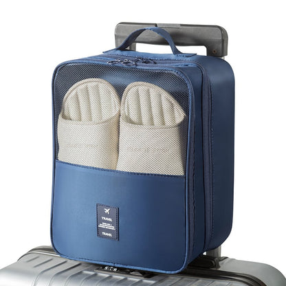 Travel Shoe Bag Holds 3 Pair of Shoes