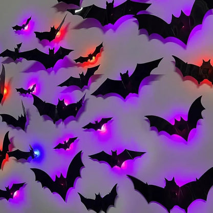 🦇3D Bat Design LED Decoration