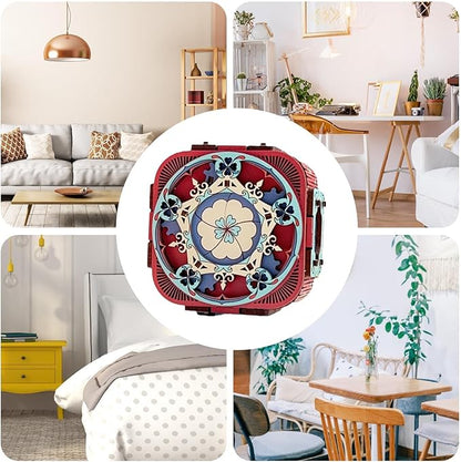 Enchanting 3D Wooden Music Box Puzzle - A Gift of Melody and Mindfulness