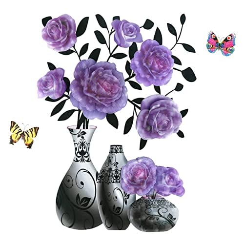 🖼️3D Three-Dimensional Simulated Vase Wall Art🌺