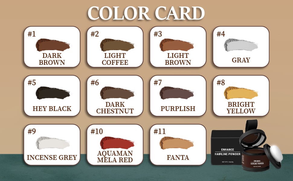 Waterproof Hairline Shadow Powder