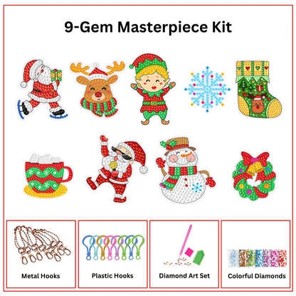 🎄🎄Christmas Painting Sticker Kit