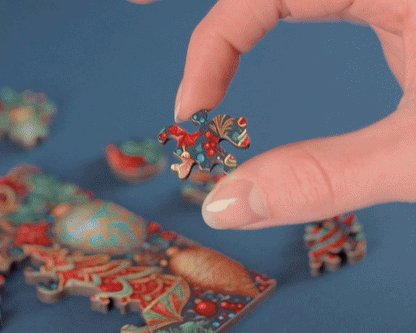 🧩24 Day Christmas Christian Wooden Jigsaw Advent Calendar