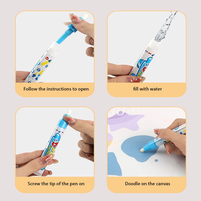 Magic Water Canvas Mat