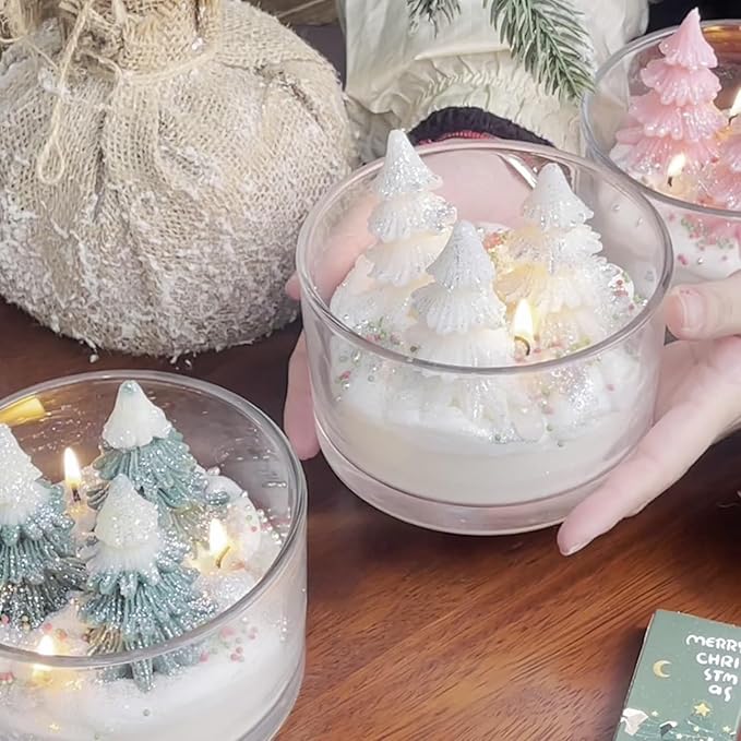 🎅Christmas gift🎄Christmas Tree Cedar Forest Candles