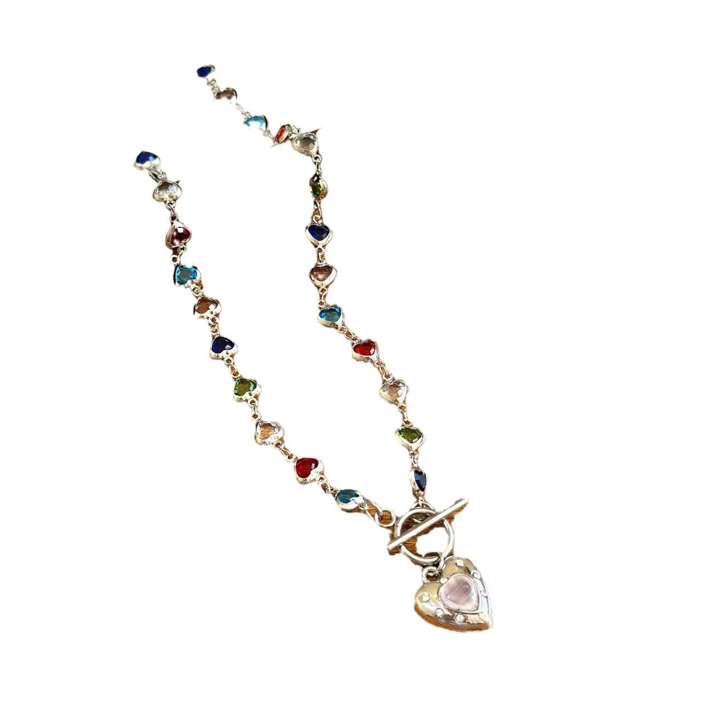 Dopamine-Inspired Color Bead Love Necklace