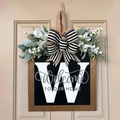 Welcome Front Door Wreath🔥40% OFF