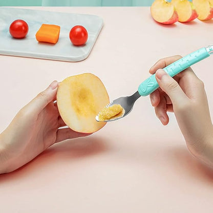Baby Double-Headed Food Scraper