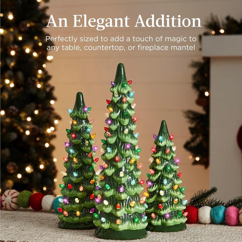 🎉Hand-Painted Tabletop Christmas Trees🎄