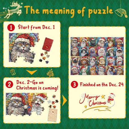 Christmas Sale 49% OFF-Advent Calendar 2024 Christmas Jigsaw Puzzles