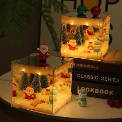 DIY Christmas 3D Rubik's Cube Night Light