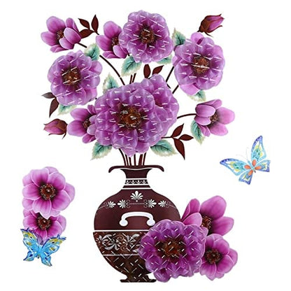 🖼️3D Three-Dimensional Simulated Vase Wall Art🌺
