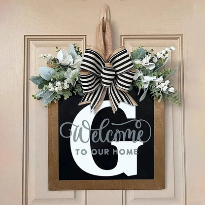 Welcome Front Door Wreath🔥40% OFF