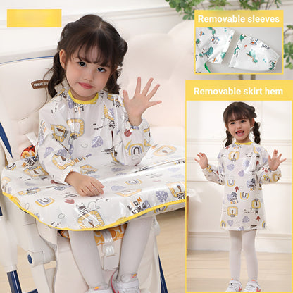 Coverall Baby Feeding Bib for Eating