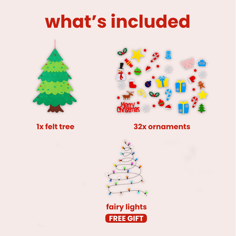 DIY Felt Christmas Tree🎄🎄