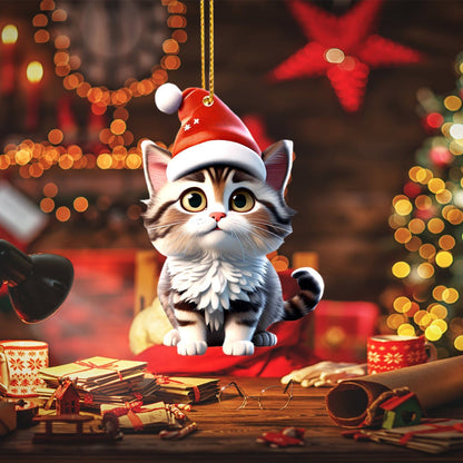 🔥LAST DAY 40% OFF🐾🎄Christmas Cat Ornaments🐱