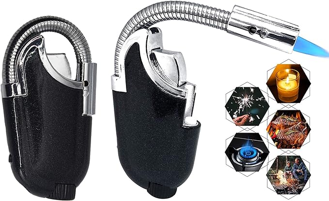 Outdoor Windproof LED Camping Jet Lighter