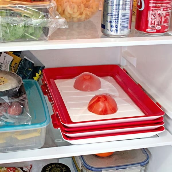 🔥Reusable food storage tray🥰