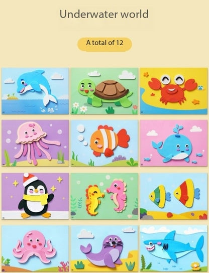 3D EVA Foam Sticker Puzzle Game