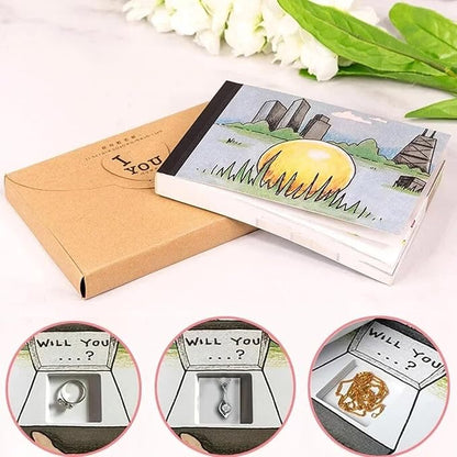 Creative Surprise Gift Box Flip Book