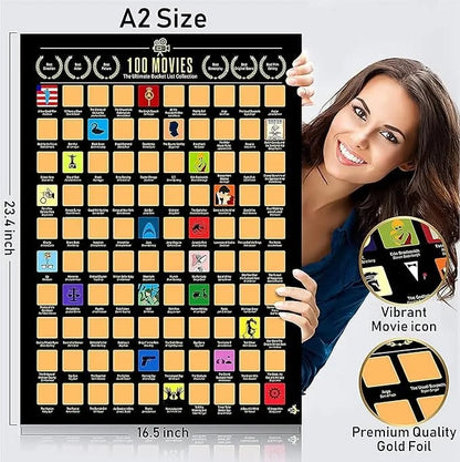 Hot Sale 40% Off🔥Couple 100 Days Scratch Poster