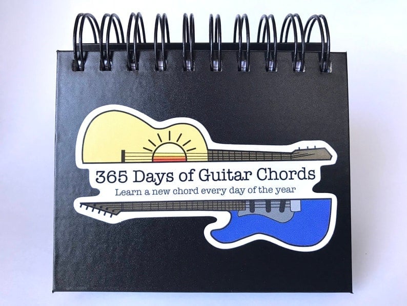 🔥Last day 40% off📢365 Day Guitar Chord Practice Calendar 🎁