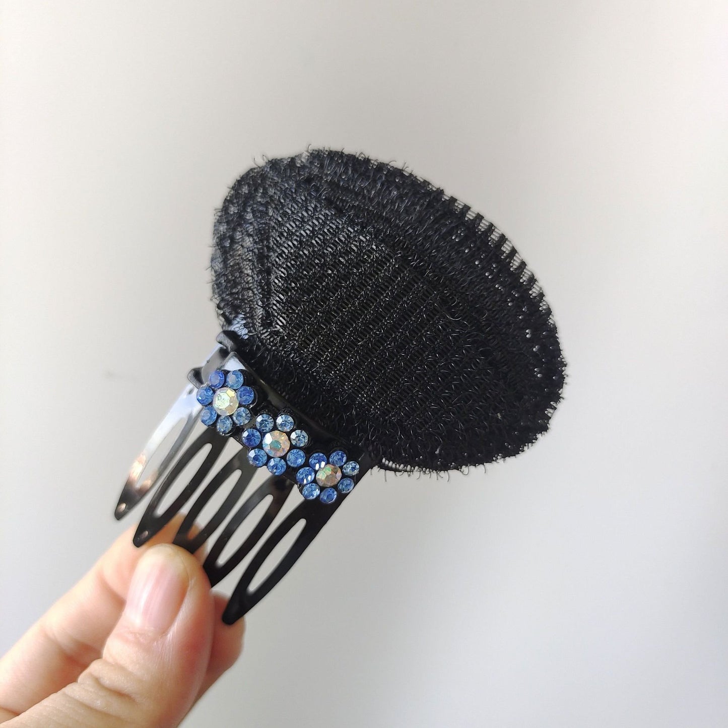 Black Puff Hair Head Cushion Hair Volume Clips