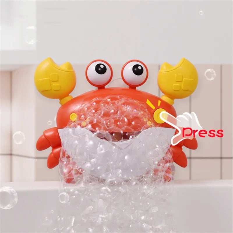 👶Bubble Spitting Crab-Kids Bathroom Toys