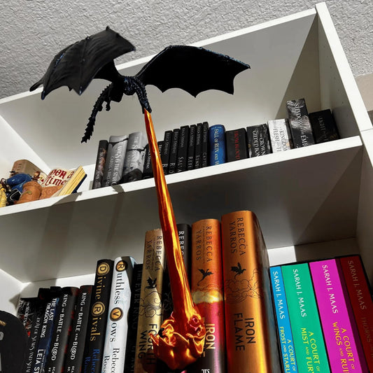 🐉 Dragon Flame Book Nook 🌟