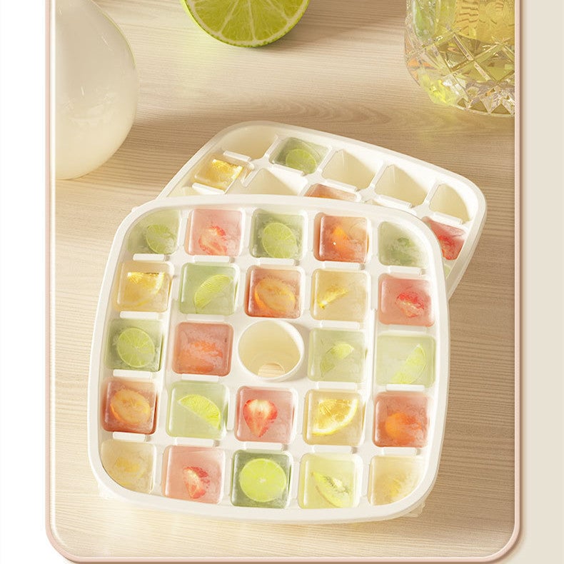 Double-Layer Ice Cube Tray Box