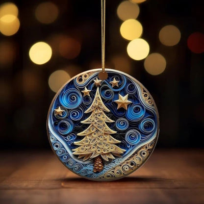 ✨Last Day 40% OFF🎄Quilling Pattern Christmas Ornaments🎁