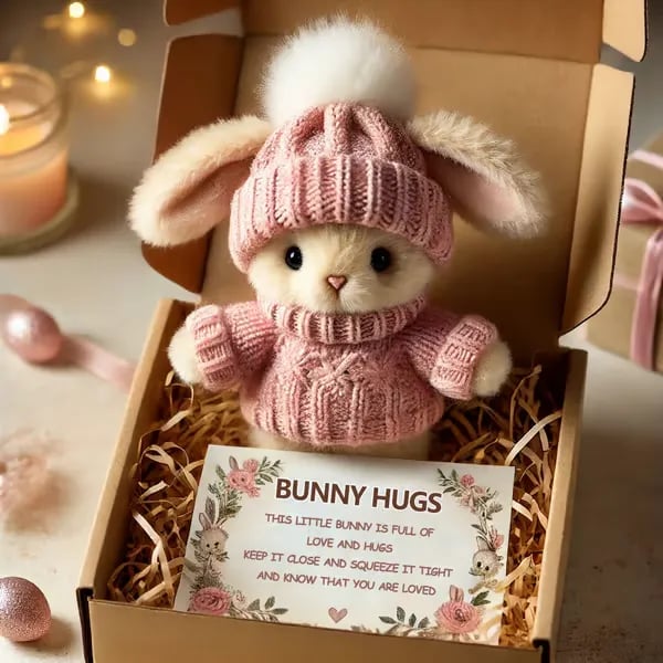 🔥Easter Sale 49% OFF - Mini Bunny Hug Cute Easter Gift