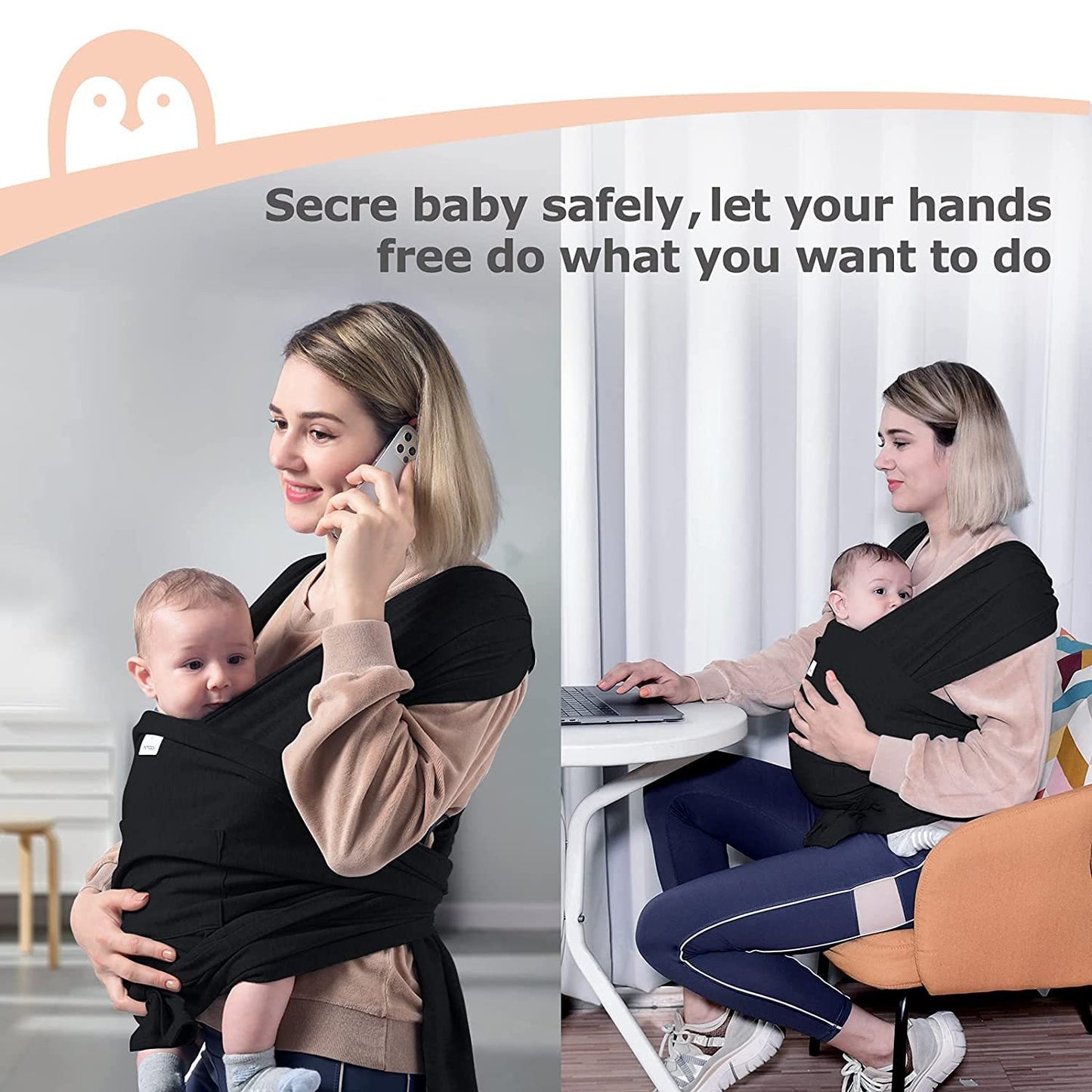 Momcozy Baby Wrap Carrier