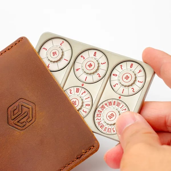 🔥Last day 40% off - Portable Metal Rotating Multi-Sided Dice