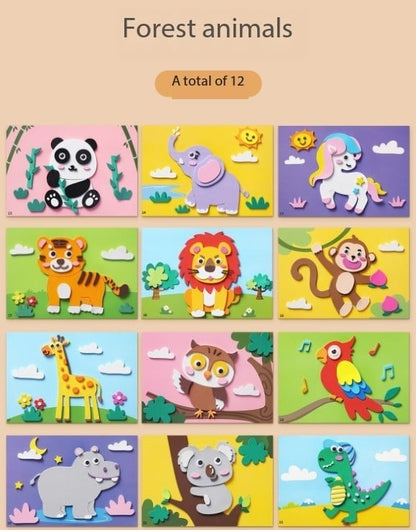 3D EVA Foam Sticker Puzzle Game