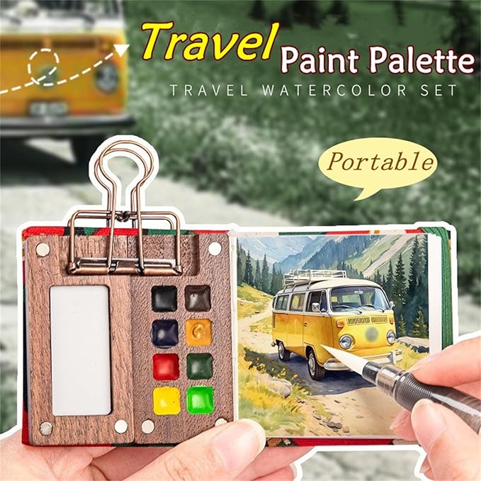 40%OFF🔥PocketArtist Watercolor Travel Set