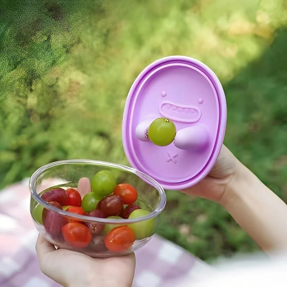 🔥2-in-1 No-Mess Snack Container