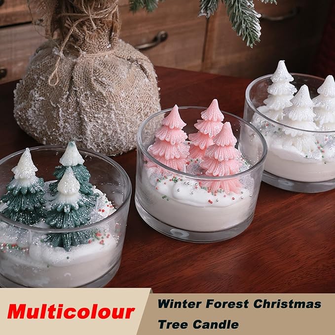 🎅Christmas gift🎄Christmas Tree Cedar Forest Candles