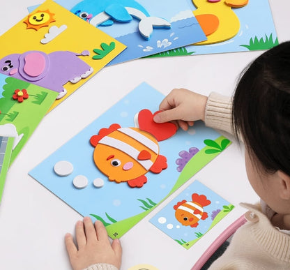3D EVA Foam Sticker Puzzle Game