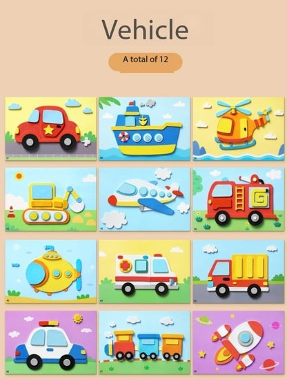 3D EVA Foam Sticker Puzzle Game