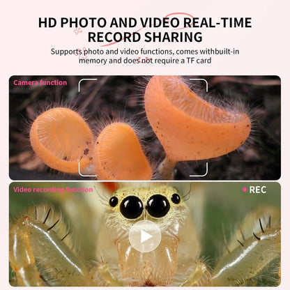 40% OFF🔥Microscope For Kids - Portable Handheld Magnifying Glass For Kids