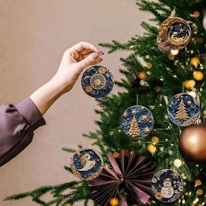 ✨Last Day 40% OFF🎄Quilling Pattern Christmas Ornaments🎁