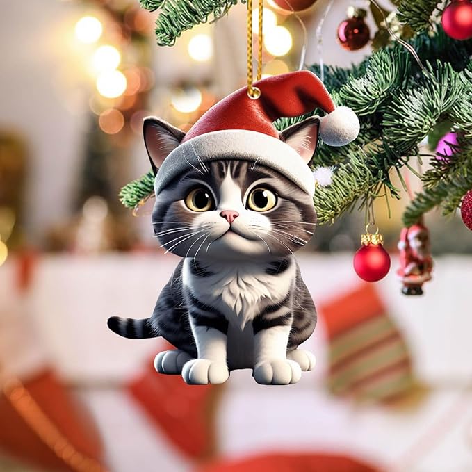 🔥LAST DAY 40% OFF🐾🎄Christmas Cat Ornaments🐱